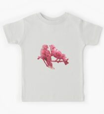 Branch sitting birds Kinder T-Shirt