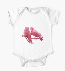 Branch sitting birds One Piece - Short Sleeve