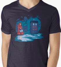 Big Bad Wolf Men's V-Neck T-Shirt