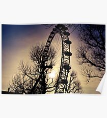 London Eye, London, UK Poster