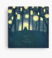 Totoro ' s Dream Leinwanddruck