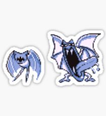 Zubat evolution Sticker