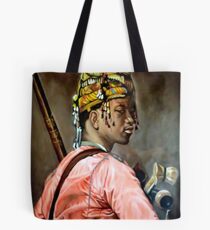 Black Bashi-Bazouk after Jean-Léon Gérôme Tote Bag