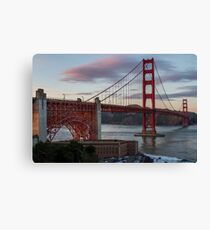 Golden Gate Bridge at Dusk Canvas Print