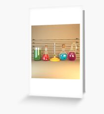 Usual Suspects Lineup - Cute Chemistry Greeting Card