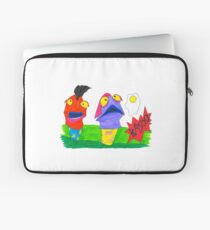 Tony Curtis and Curtis Tony (with grass) Laptop Sleeve