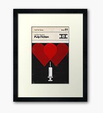 Pulp Fiction Modernist Book Cover Series Framed Print