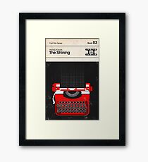 The Shining Modernist Book Cover Series Framed Print