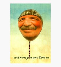 ceci n'est pas une balloon Photographic Print