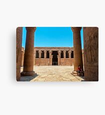 Temple of Horus4. Canvas Print