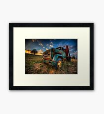 Old GMC Framed Print