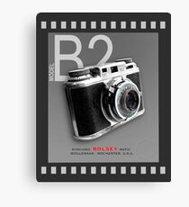 Bolsey 35mm Camera Ad Canvas Print