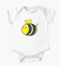 Cute little bumble fat bee One Piece - Short Sleeve