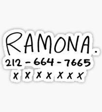RAMONA FLOWERS Sticker
