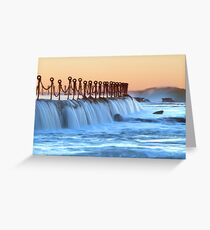 Newcastle baths Greeting Card