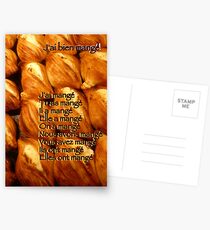 J'ai bien mangé! Postcards