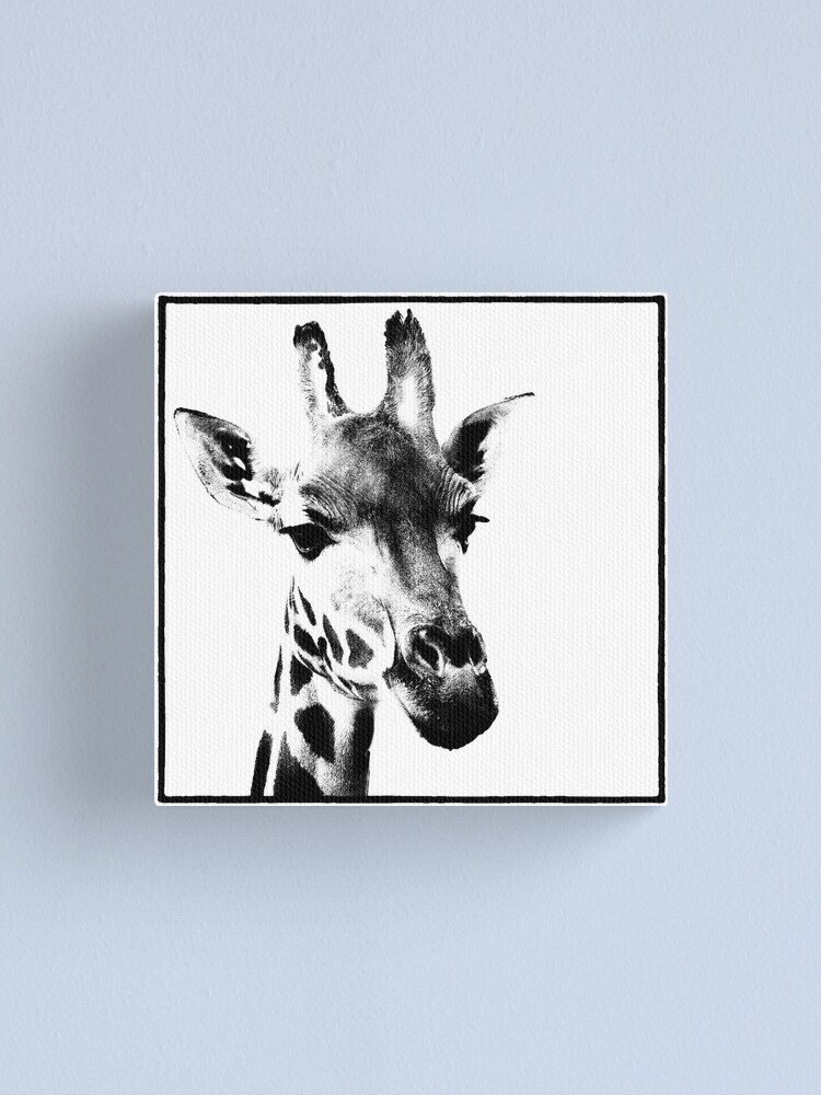 Alternate view of Gentle Giraffe Canvas Print