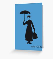 Mary poppins Greeting Card