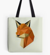 Geometric Fox Tote Bag