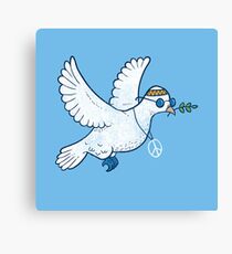 The Hippie Dove Canvas Print