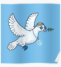 The Hippie Dove Poster