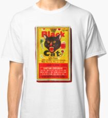 Black Cat Fireworks T-Shirt Classic T-Shirt