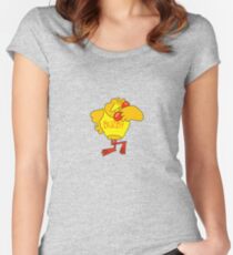 Buzby Tailliertes Rundhals-Shirt