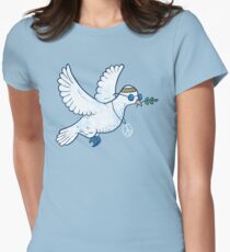 The Hippie Dove Women's Fitted T-Shirt