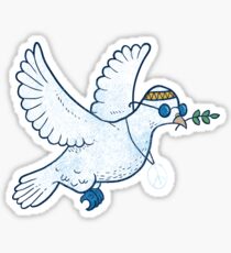 The Hippie Dove Sticker