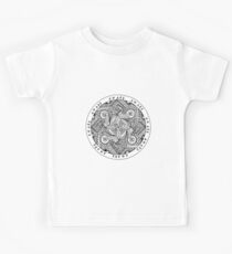Bewusstes Mandala - OneMandalaADay Kinder T-Shirt