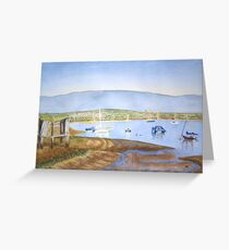 Low Tide, Alvor Greeting Card
