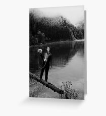 the poets magnum opus Greeting Card