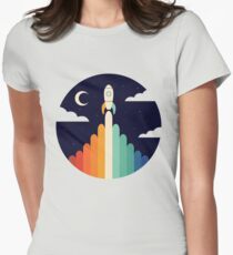 Up Women's Fitted T-Shirt
