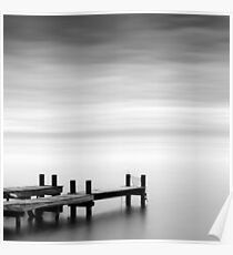 Jetties at Sunrise Poster