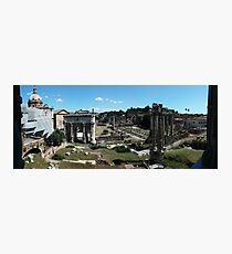 Panoramic View of Rome Forum and the Entire Ancient City Photographic Print