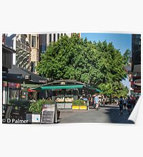 Rundle Mall - inside the mall Poster