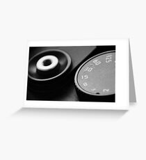 Leica M6TTL Shutter speed dial, and shutter release Greeting Card