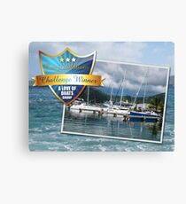 Challenge Winner Canvas Print