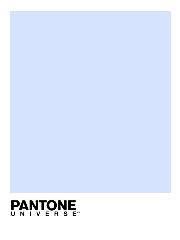 metallic pantone light blue