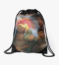 light and shade and colors - luz y sombra y colores Drawstring Bag