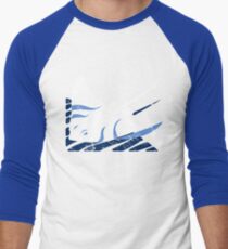 Blue Stingrays Men's Baseball ¾ T-Shirt