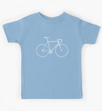 Fixie - White Kids Tee