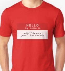 The Infernal Devices: Will's Name (Ver 2) Slim Fit T-Shirt