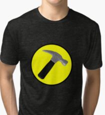 Captain Hammer Logo Tri-blend T-Shirt