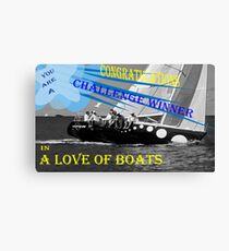 Challenge Winner Canvas Print
