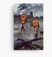 M Blackwell - Work Hazards Canvas Print