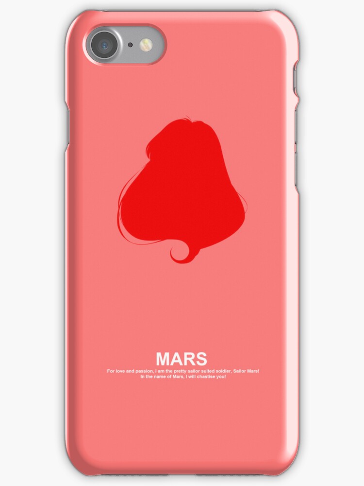 quot sailor mars quot iphone cases skins by oshiokiyo quot sailor mars quot iphone cases skins by oshiokiyo
