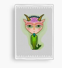 capricorn zodiac sign Canvas Print