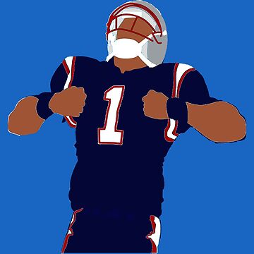 Cam Newton Football Jersey  Essential T-Shirt for Sale by altick25