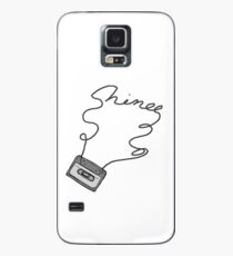 SHINee cassette tape writing Case/Skin for Samsung Galaxy